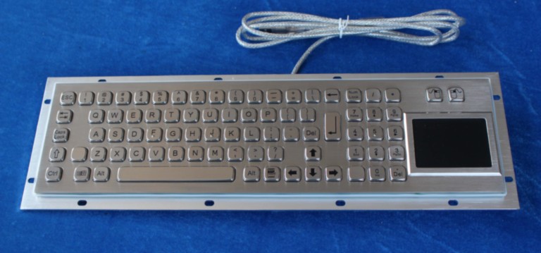 clavier inox avec touchpad a392tpkp keyproline clavier inox avec touchpad a392tp-kp
