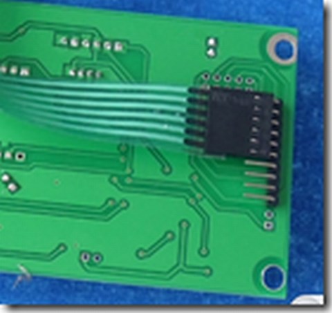 connexion module sur carte logique