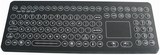 keyproline clavier industriel avec touchpad d396tp-kp-fn-dt