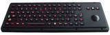 keyproline clavier industriel rétro-éclairé avec trackball m380-ctb-bt-fn