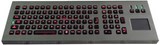keyproline clavier industriel rétro-éclairé avec touchpad m460tp-kp-fn-dt