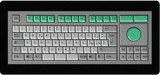 keyproline clavier industriel avec touchpad e83m-t