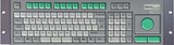 keyproline clavier industriel avec touchpad rack 19 pouces e95m-r