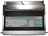 keyproline clavier industriel avec touchpad en tiroir e95m-e