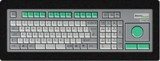 keyproline clavier industriel avec touchpad e95m-t