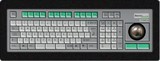 keyproline clavier industriel avec trackball e95tb-t