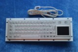 keyproline clavier inox avec touchpad b343tp